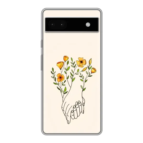 Чохол з принтом «Руки любві» для Google Pixel 6a Чохол з принтом «Руки любві» для Google Pixel 6a