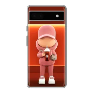 Крутые Чехлы Луи Виттон для Google Pixel 6a (AlphaPrint) (С Кофе)