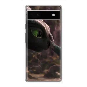 Чохол з принтом «Сцена з драконом» для Google Pixel 6a