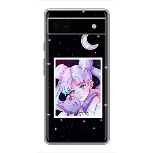 Чехлы Персонажи Аниме Наруто для Google Pixel 6a (AlphaPrint) (Сейлор Мун)