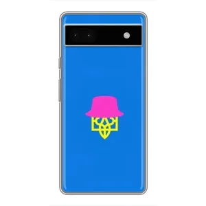 Чехлы для Google Pixel 6a  Укр. Символика (AlphaPrint) (Шапка на гербу)