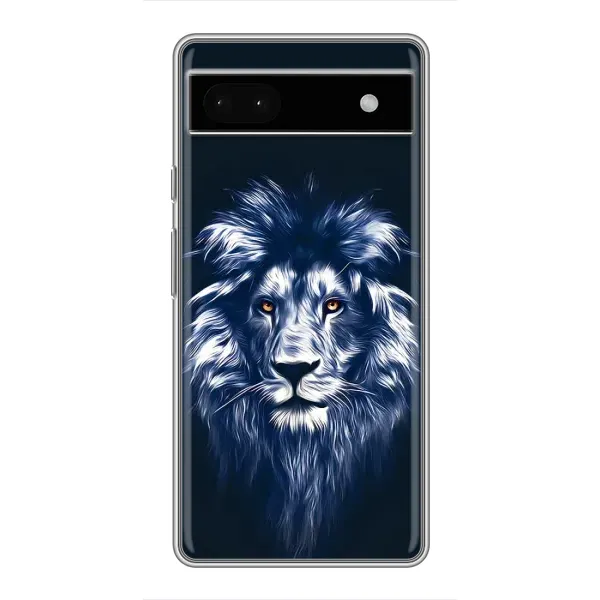 Чохол з принтом «Синій Лев» для Google Pixel 6a Чохол з принтом «Синій Лев» для Google Pixel 6a