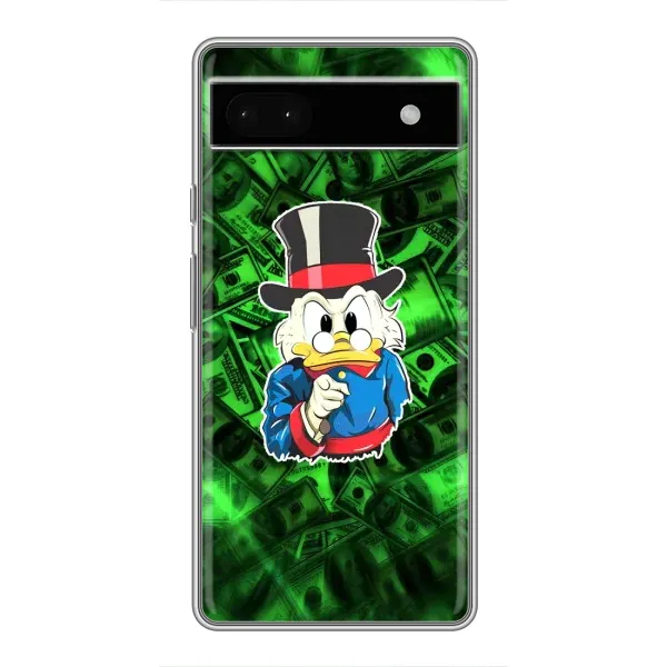 Чехол с принтом «Скрудж МакДак» для Google Pixel 6a