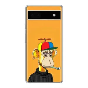 Чохли з Мавпами NFT для Google Pixel 6a (AlphaPrint) (Нудна мавпа NFT)