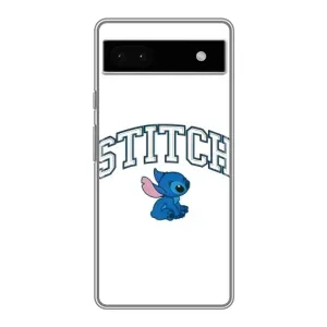 Чехол с принтом «Стич лого» для Google Pixel 6a