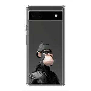 Чохли з Мавпами NFT для Google Pixel 6a (AlphaPrint) (стильна мавпа NFT)