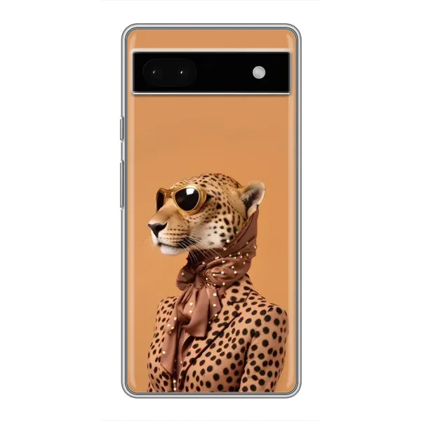 Чехол с принтом «Стильный леопард» для Google Pixel 6a