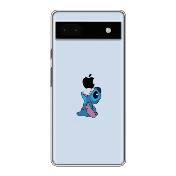 Чехол с принтом «Stitch apple» для Google Pixel 6a