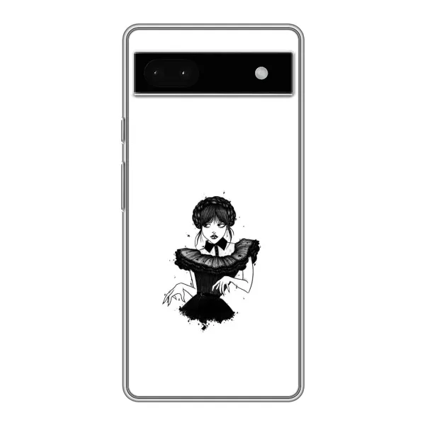Чохол з принтом «танець Венздей» для Google Pixel 6a