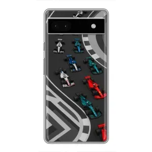 Чехол Формула1 на Google Pixel 6a (Трасса Ф1)