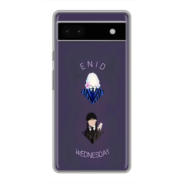 Чохол з принтом «Венздей і подруга» для Google Pixel 6a