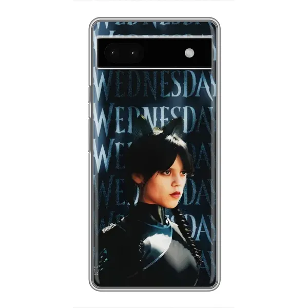 Чохол з принтом «Венздей кішка» для Google Pixel 6a