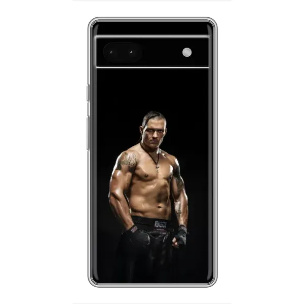 Чохол з принтом «Чемпіон Олександр Усик» для Google Pixel 6a Чохол з принтом «Чемпіон Олександр Усик» для Google Pixel 6a