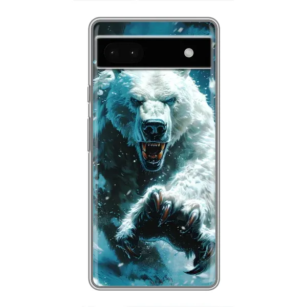 Чехол с принтом «Полярный медведь» для Google Pixel 6a