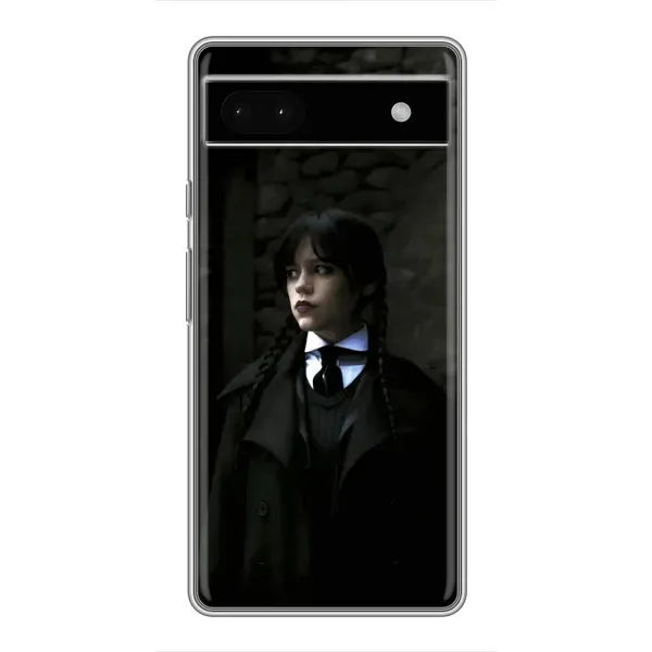 Чехол с принтом «Темный стиль Уэнздей» для Google Pixel 6a