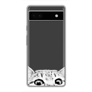 Чохол на Гугл Пиксель 6а з Котиками (VPrint) (Виглядає котик)
