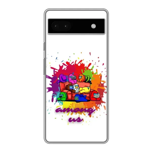 Чохол з принтом «Яскравий АмонгАс» для Google Pixel 6a Чохол з принтом «Яскравий АмонгАс» для Google Pixel 6a