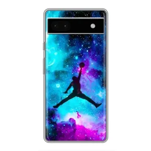 Чехлы для Google Pixel 6a - с картинкой JORDAN (AlphaPrint) (Яркий Джордан)