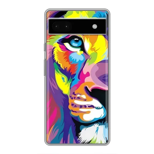 Чохол з принтом «Яскравий Лев» для Google Pixel 6a Чохол з принтом «Яскравий Лев» для Google Pixel 6a