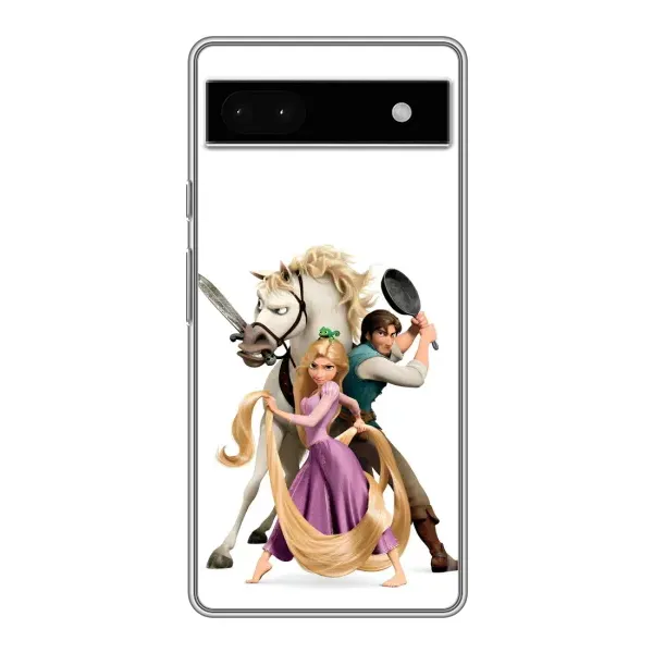 Чохол з принтом «Рапунцель та друзі» для Google Pixel 6a