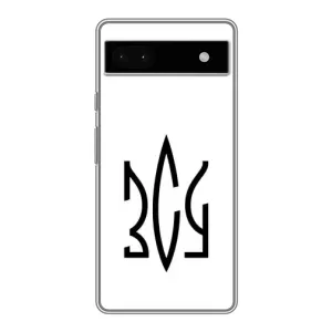 Чехлы для Google Pixel 6a  Укр. Символика (AlphaPrint) (ЗСУ герб)