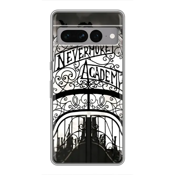 Чехол с принтом «Ворота Академии Невермор» для Google Pixel 7 Pro