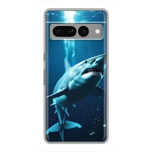 Чехол с принтом «Акула под водой» для Google Pixel 7 Pro