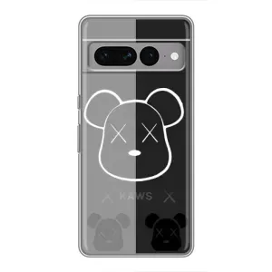 Чехлы для Google Pixel 7 Pro - Bearbrick Louis Vuitton (PREMIUMPrint) (БеарБрик глаза)