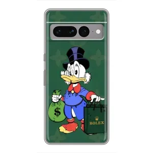 Чехлы для Google Pixel 7 Pro - Скрудж МакДак Louis Vuitton (PREMIUMPrint) (Богатая Утка)