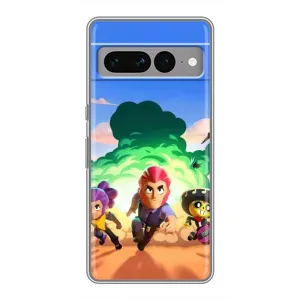 Чехол для Google Pixel 7 Pro Бравл Старс (VPrint) (Бравел Старс)