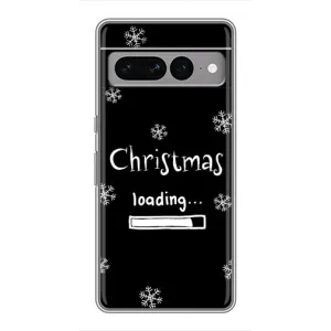 Рождественские, Праздничные Чехлы для Гугл Пиксель 7 Про (Christmas loading)