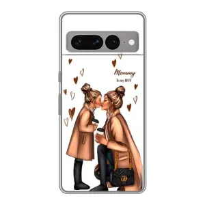 Чохол з друком для Google Pixel 7 Pro - (Мама з дитинкою) (AlphaPrint)