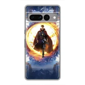 Чехлы с героями Марвел Google Pixel 7 Pro (VPrint) (Доктор Стрендж)
