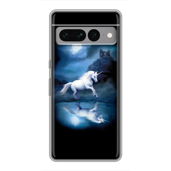 Чехол с принтом «Единорог» для Google Pixel 7 Pro