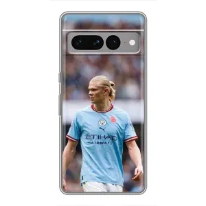 Чехлы с футболистом Ерлинг Холанд для Google Pixel 7 Pro (AlphaPrint) (Эрлинг Холанд)