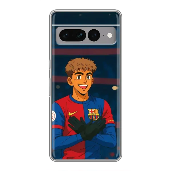 Чехол с принтом «Футболист Ямаль» для Google Pixel 7 Pro