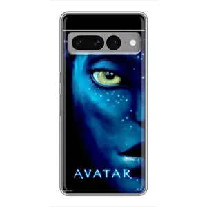 Чехлы с фильма АВАТАР для Google Pixel 7 Pro (AlphaPrint) (глаз Аватара)
