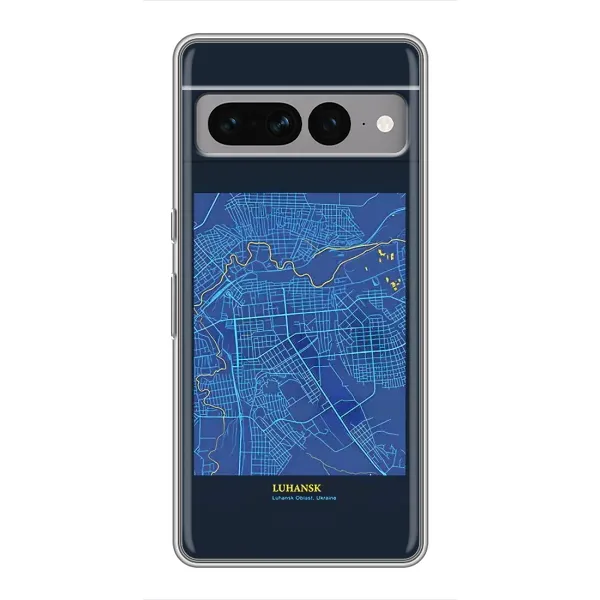 Чохол з принтом «Луганськ» для Google Pixel 7 Pro