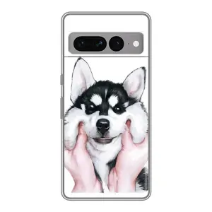 Чехол с Хаски для Google Pixel 7 Pro - (AlphaPrint)