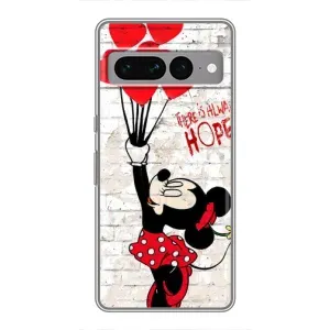 Чехол Disney Mouse Google Pixel 7 Pro (PREMIUMPrint) (Heart Minni)
