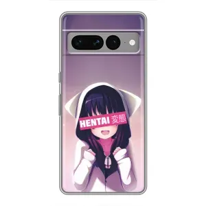 Чехлы Персонажи Аниме Наруто для Google Pixel 7 Pro (AlphaPrint) (Hentai chan)