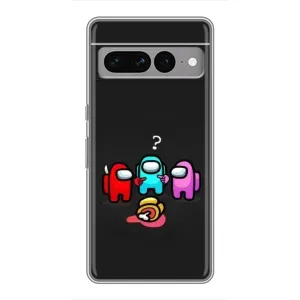 Чехол Амонг Ас для Google Pixel 7 Pro (AlphaPrint)