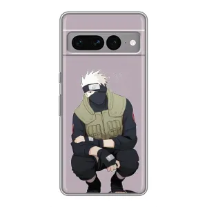 Чехлы Персонажи Аниме Наруто для Google Pixel 7 Pro (AlphaPrint) (Какаши)
