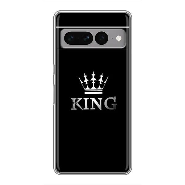 Чехол с принтом «KING» для Google Pixel 7 Pro Чехол с принтом «KING» для Google Pixel 7 Pro