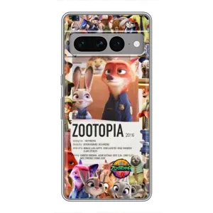 Чохол Зоотрополіс на Google Pixel 7 Pro (Постер Зоотрополіс)