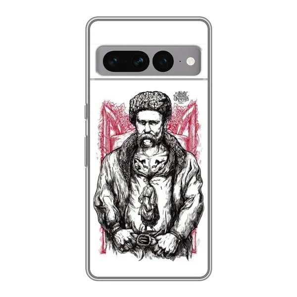Чехол с принтом «Козак Шевченко» для Google Pixel 7 Pro