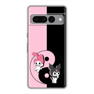 Чехол с кроликом Куроми на Google Pixel 7 Pro (Куроми Инь Янь)