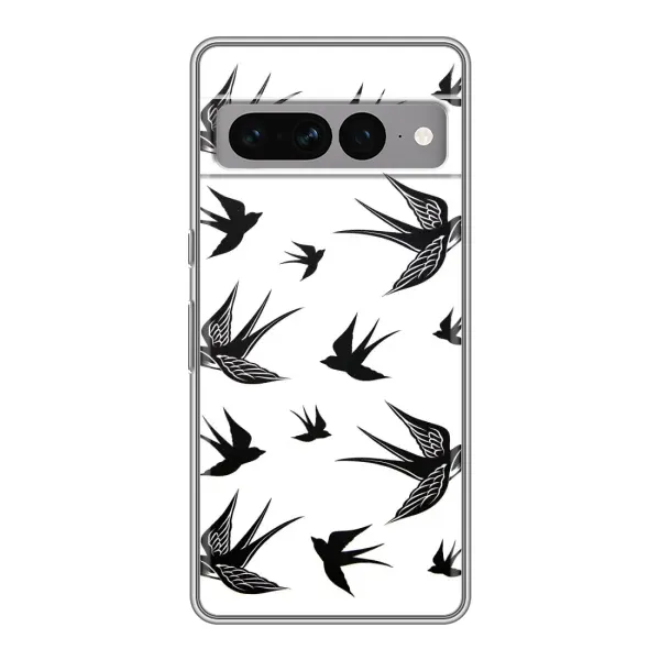 Чехол с принтом «Ласточки» для Google Pixel 7 Pro