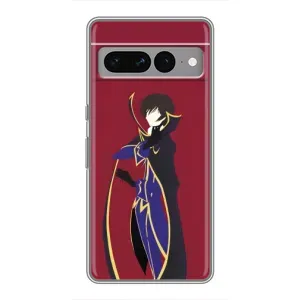 Чехлы Персонажи Аниме Наруто для Google Pixel 7 Pro (AlphaPrint) (Лелуш Ламперуж)
