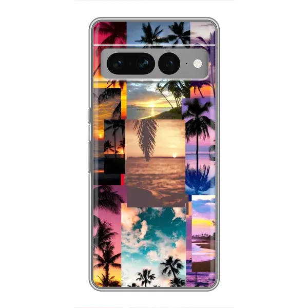 Чехол с принтом «Летний отпуск» для Google Pixel 7 Pro